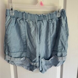 Aerie size‎ medium soft denim shorts